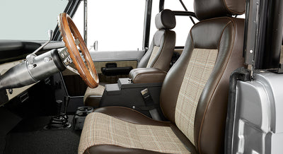 Vintage bronco interior