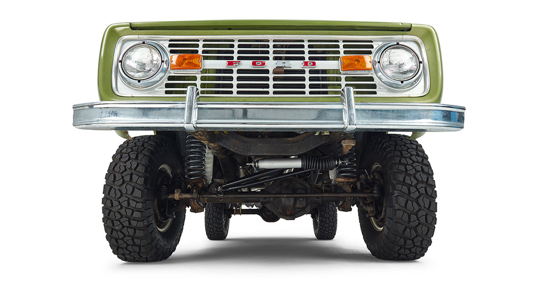 Classic Ford Bronco 060917 Green Bronco
