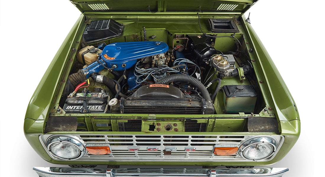 Classic Ford Bronco 060917 Green Bronco