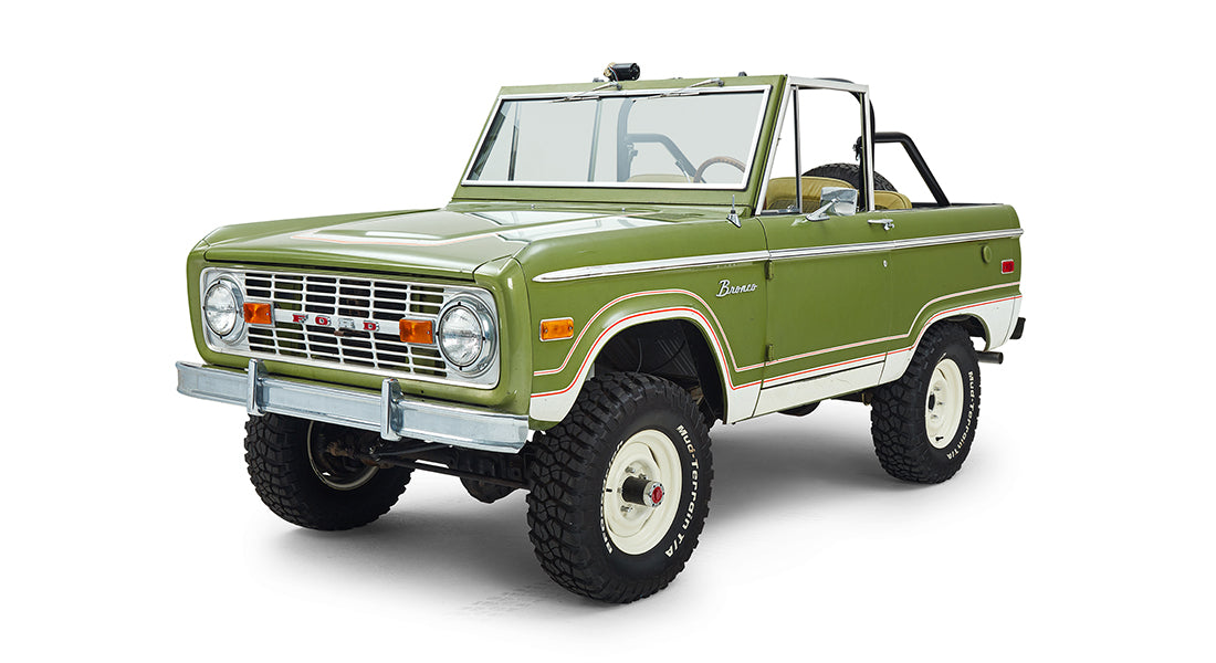 Classic Ford Bronco 060917 Green Bronco