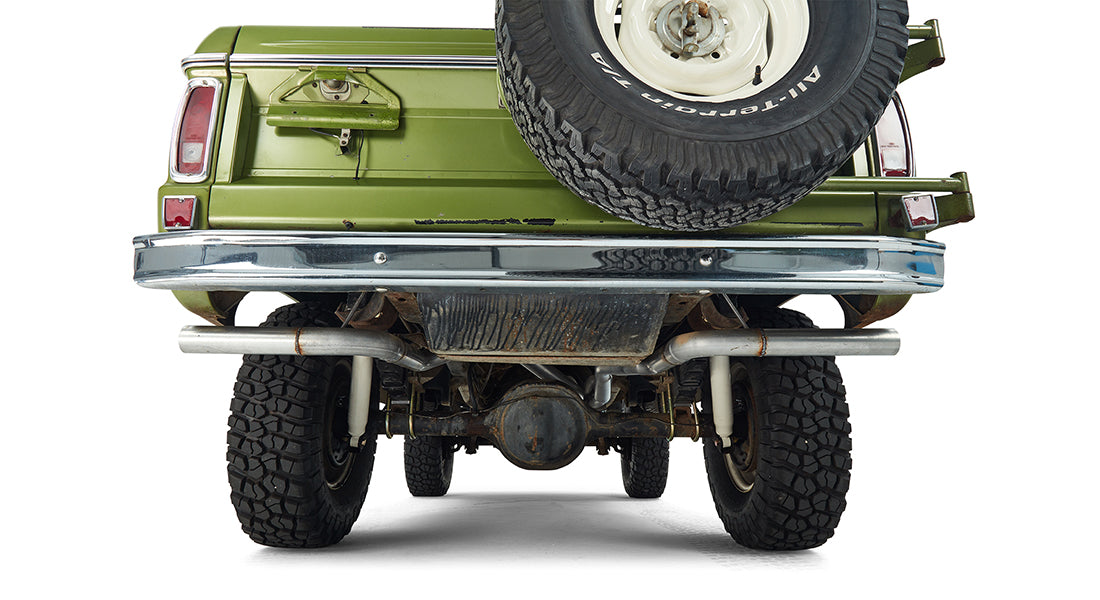 Classic Ford Bronco 060917 Green Bronco