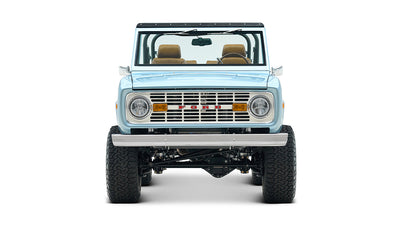 Classic Ford Bronco engine bay