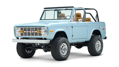 Classic Ford Bronco engine bay