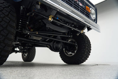 Classic Ford Bronco engine bay