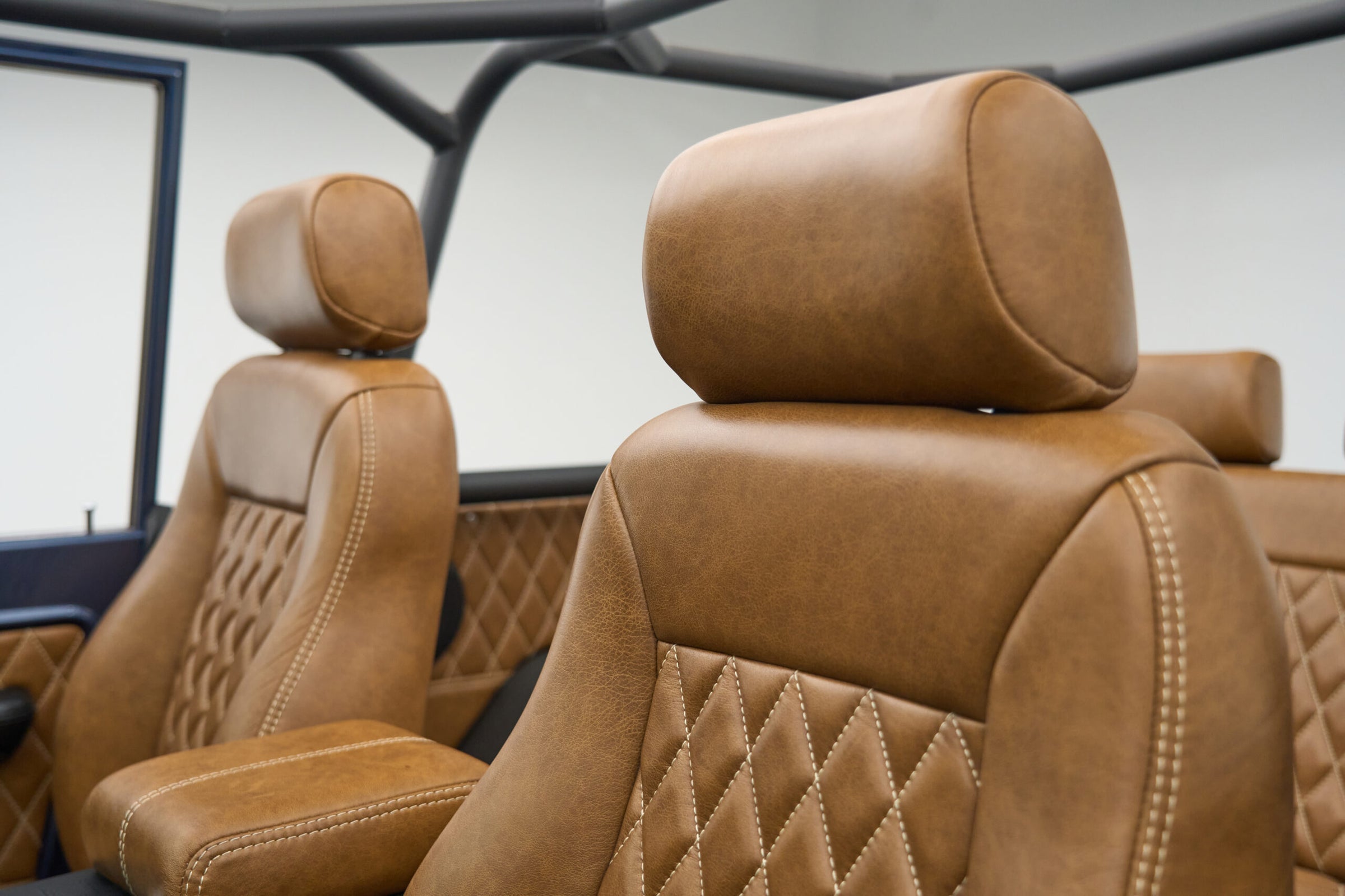 Classic Ford Bronco engine bay