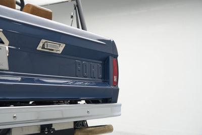 Classic Ford Bronco engine bay