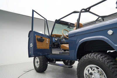 Classic Ford Bronco engine bay