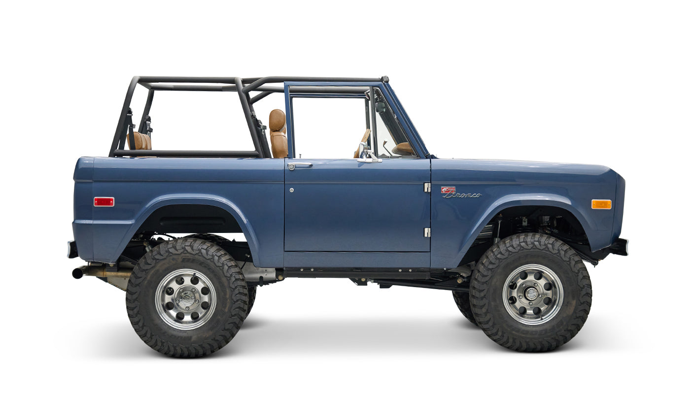 Classic Ford Bronco engine bay