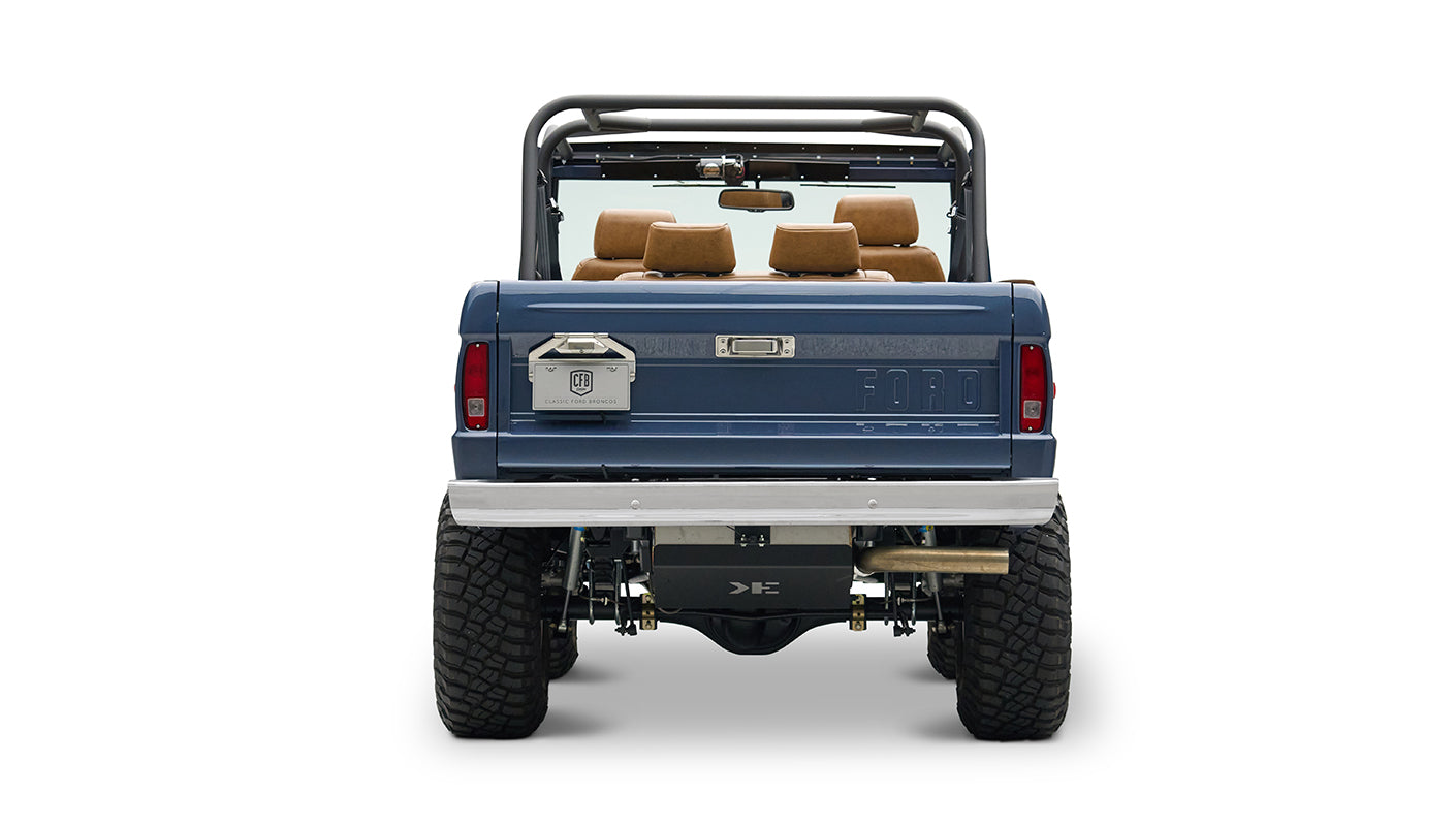 Classic Ford Bronco engine bay