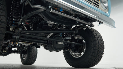 Classic Ford Bronco engine bay