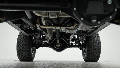 Classic Ford Bronco engine bay