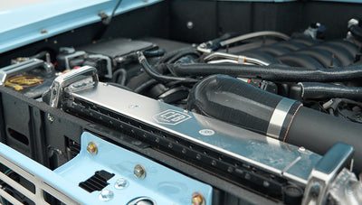 Classic Ford Bronco engine bay