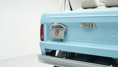 Classic Ford Bronco engine bay