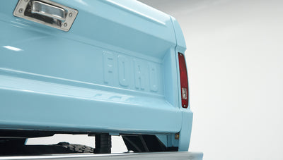 Classic Ford Bronco engine bay