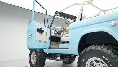 Classic Ford Bronco engine bay