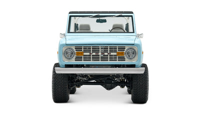 Classic Ford Bronco engine bay