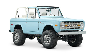 Classic Ford Bronco engine bay