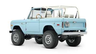 Classic Ford Bronco engine bay