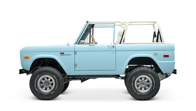 Classic Ford Bronco engine bay