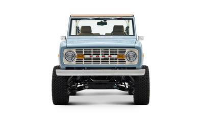 Classic Ford Bronco engine bay
