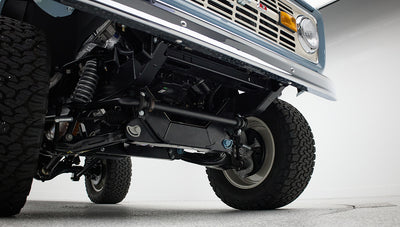 Classic Ford Bronco engine bay