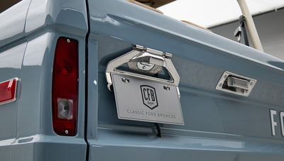Classic Ford Bronco engine bay