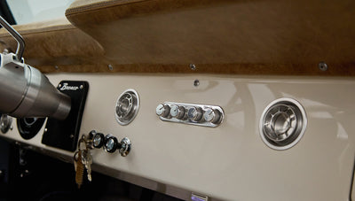 Classic Ford Bronco engine bay