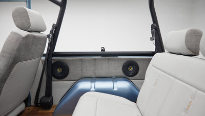 1973 brittany blue 302 series with gray leather rear side panel