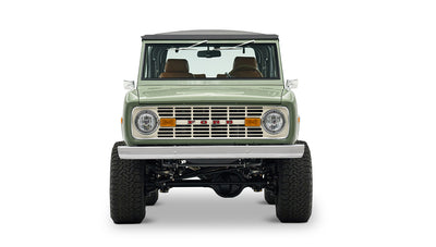 Classic Ford Bronco engine bay