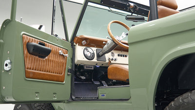 Classic Ford Bronco engine bay