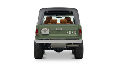 Classic Ford Bronco engine bay