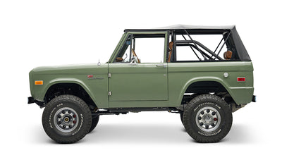 Classic Ford Bronco engine bay