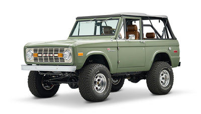 Classic Ford Bronco engine bay