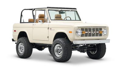 Classic Ford Bronco engine bay