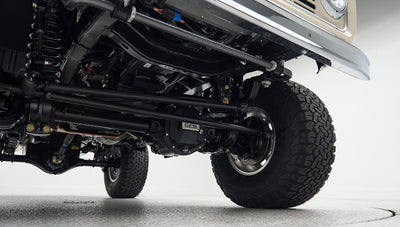 Classic Ford Bronco engine bay