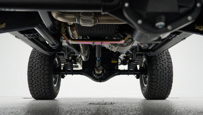 Classic Ford Bronco engine bay