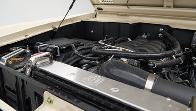 Classic Ford Bronco engine bay