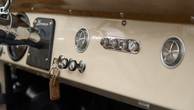 Classic Ford Bronco engine bay