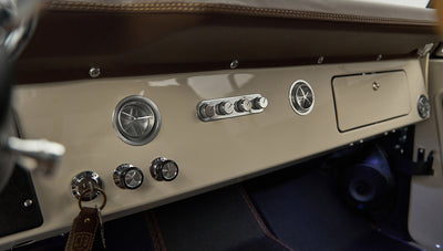 Classic Ford Bronco engine bay