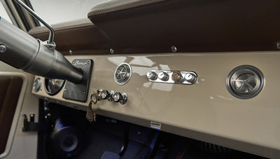 Classic Ford Bronco engine bay