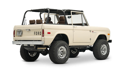 Classic Ford Bronco engine bay