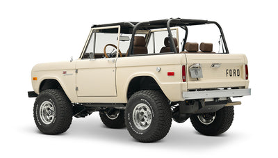 Classic Ford Bronco engine bay