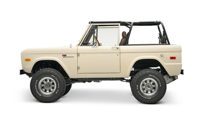 Classic Ford Bronco engine bay