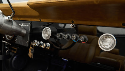 Classic Ford Bronco engine bay