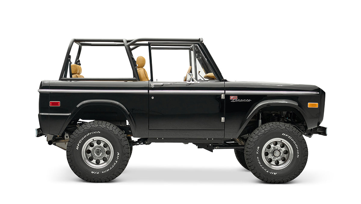 Classic Ford Bronco engine bay
