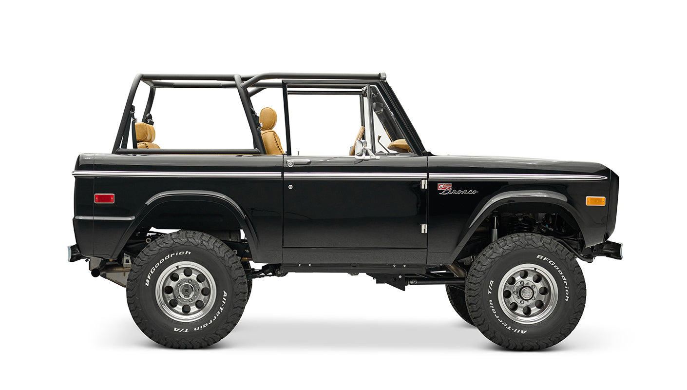 Classic Ford Bronco engine bay