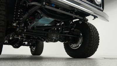 Classic Ford Bronco engine bay