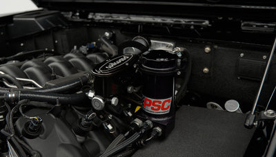 Classic Ford Bronco engine bay
