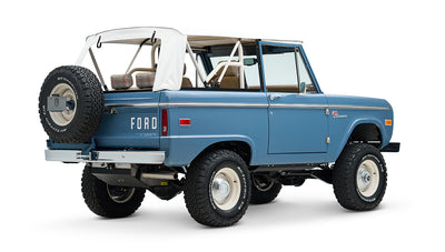 Classic Ford Bronco engine bay