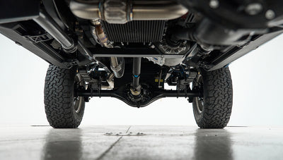 Classic Ford Bronco engine bay